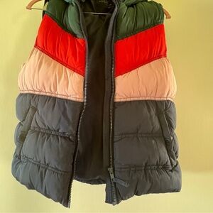 Colorful Puffer Vest